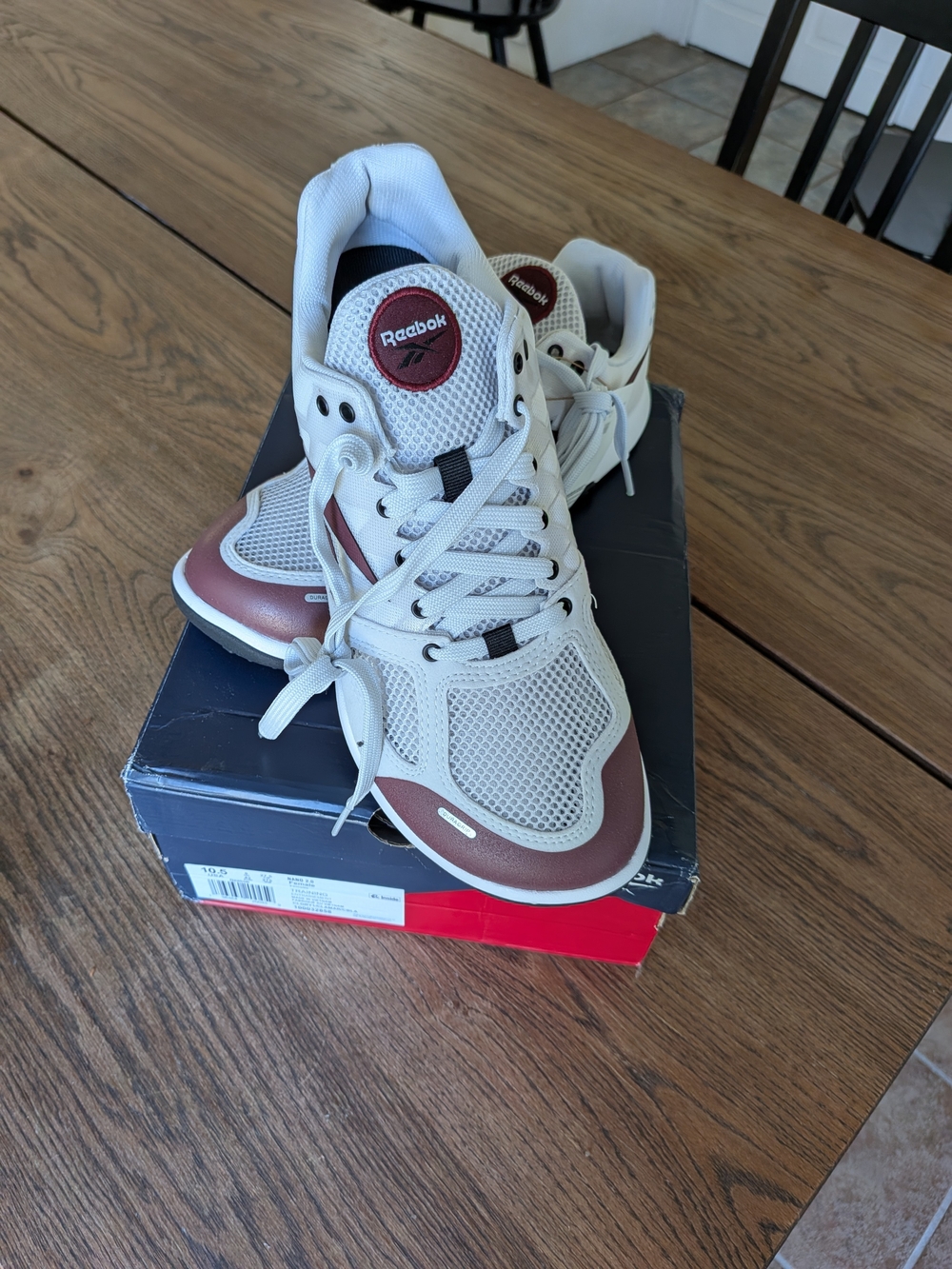 NEW Reebok Nano 2.0 Women's Cross Training CrossFit Shoe White/Maroon Size 10.5